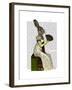 Miss Hare-Fab Funky-Framed Art Print