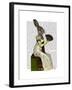 Miss Hare-Fab Funky-Framed Art Print