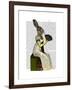 Miss Hare-Fab Funky-Framed Art Print