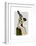 Miss Hare-Fab Funky-Framed Art Print