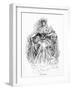 Miss Havisham, Illustration from Great Expectations-Harry Furniss-Framed Giclee Print