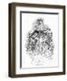 Miss Havisham, Illustration from Great Expectations-Harry Furniss-Framed Giclee Print