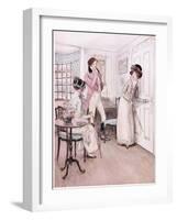 Miss Henrietta and Miss Fanny-Hugh Thomson-Framed Giclee Print