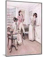 Miss Henrietta and Miss Fanny-Hugh Thomson-Mounted Giclee Print