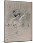 'Miss Ida Heath, English Dancer', c.1894, (1946)-Henri de Toulouse-Lautrec-Mounted Giclee Print