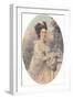 Miss Isabella Hunter, 1781, (1907)-John Downman-Framed Giclee Print