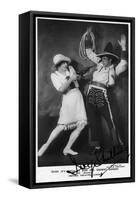 Miss Ivy Shilling and Mr Ernest Marini in Maggie-Lantern Press-Framed Stretched Canvas