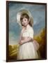 Miss Juliana Willoughby, 1781-83-George Romney-Framed Art Print