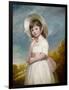 Miss Juliana Willoughby, 1781-83-George Romney-Framed Art Print