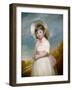 Miss Juliana Willoughby, 1781-83-George Romney-Framed Art Print