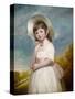 Miss Juliana Willoughby, 1781-83-George Romney-Stretched Canvas