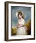 Miss Juliana Willoughby, 1781-83-George Romney-Framed Art Print