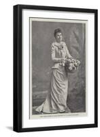 Miss Kate Rorke as Kate Derwent in A Fool's Paradise-null-Framed Giclee Print