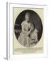 Miss Kate Terry (Mrs Arthur Lewis) and Miss Mabel Terry Lewis in The Master at the Globe Theatre-null-Framed Giclee Print