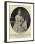 Miss Kate Terry (Mrs Arthur Lewis) and Miss Mabel Terry Lewis in The Master at the Globe Theatre-null-Framed Giclee Print