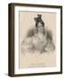 Miss L.E. Landon, Litho by J.T. Bowen, Engraved for Burton's Gentlemen's Magazine, 1838-Ralph Trombley-Framed Giclee Print
