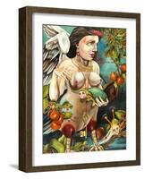 Miss La Sirena-Coco Electra-Framed Art Print