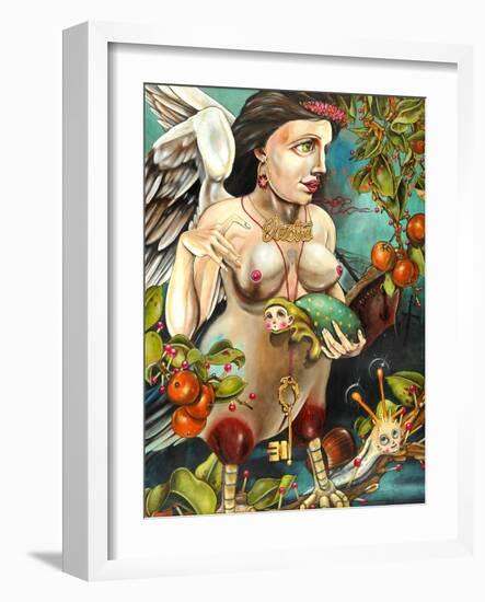 Miss La Sirena-Coco Electra-Framed Art Print