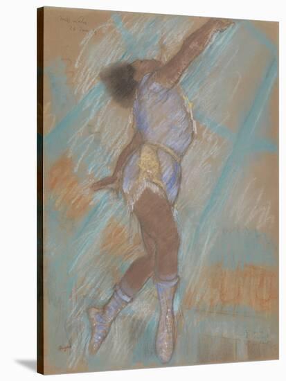 Miss Lala at the Cirque Fernando-Edgar Degas-Stretched Canvas