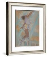 Miss Lala at the Cirque Fernando-Edgar Degas-Framed Giclee Print