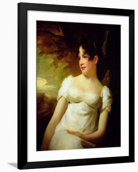 Miss Lamont of Greenock, C.1810-15-Sir Henry Raeburn-Framed Giclee Print