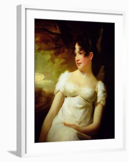 Miss Lamont of Greenock, C.1810-15-Sir Henry Raeburn-Framed Giclee Print