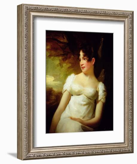 Miss Lamont of Greenock, C.1810-15-Sir Henry Raeburn-Framed Giclee Print