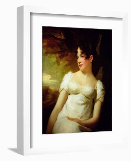 Miss Lamont of Greenock, C.1810-15-Sir Henry Raeburn-Framed Giclee Print