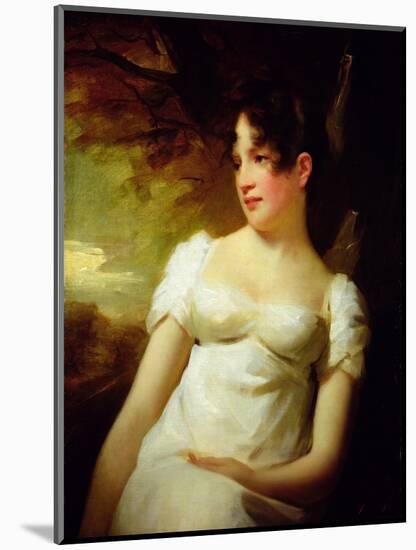 Miss Lamont of Greenock, C.1810-15-Sir Henry Raeburn-Mounted Giclee Print