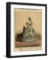 Miss Lascelles Costume-John Brandard-Framed Art Print