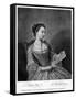 Miss Lewis, 1754-James McArdell-Framed Stretched Canvas