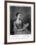 Miss Lewis, 1754-James McArdell-Framed Giclee Print