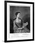 Miss Lewis, 1754-James McArdell-Framed Giclee Print