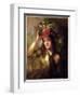 Miss Lewis as a Flower Girl-William Etty-Framed Giclee Print