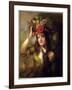 Miss Lewis as a Flower Girl-William Etty-Framed Giclee Print