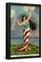 Miss Liberty-null-Framed Poster