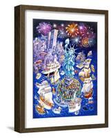 Miss Liberty-Bill Bell-Framed Giclee Print