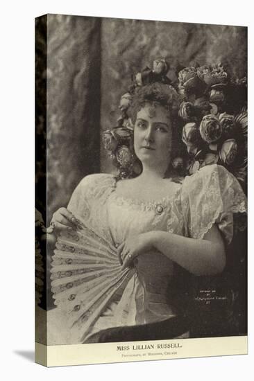 Miss Lillian Russell-null-Stretched Canvas