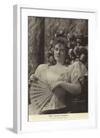 Miss Lillian Russell-null-Framed Photographic Print