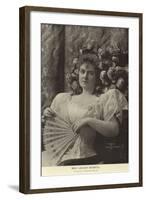 Miss Lillian Russell-null-Framed Photographic Print