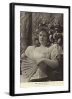 Miss Lillian Russell-null-Framed Photographic Print