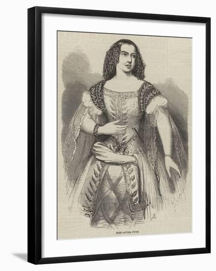 Miss Louisa Pyne-null-Framed Giclee Print