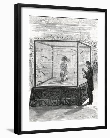 Miss Lurline-EI Tilly-Framed Art Print