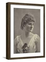 Miss Mary Anderson-null-Framed Photographic Print