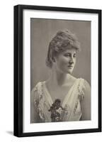 Miss Mary Anderson-null-Framed Photographic Print