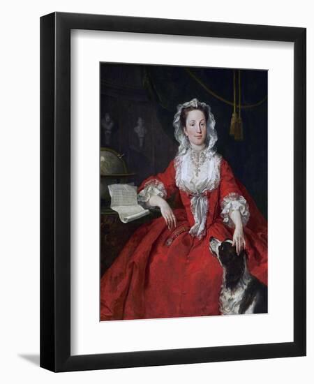 Miss Mary Edwards-William Hogarth-Framed Giclee Print