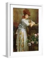 Miss Maud Gonne, 1890-Sarah Purser-Framed Giclee Print