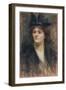 Miss Maud Gonne, 1898-Sarah Purser-Framed Giclee Print