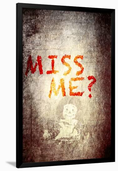Miss me-null-Framed Poster