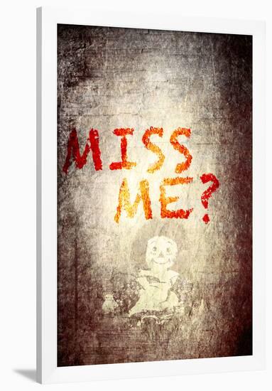 Miss me-null-Framed Poster